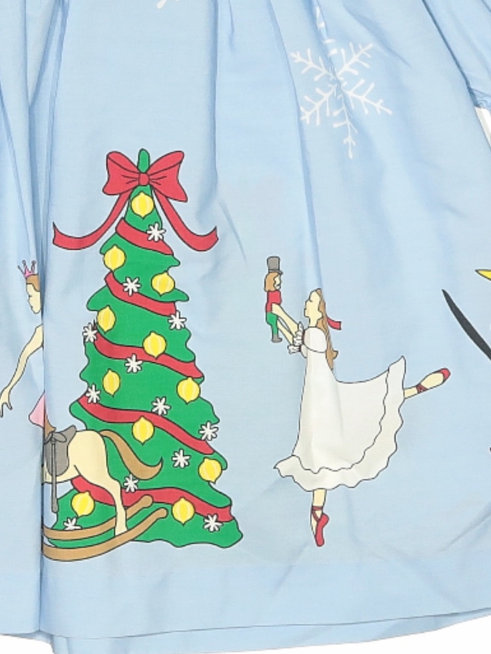 Eleanor Rose Blue Nutcracker Holiday Dress SZ 5/6 - Picture 3 of 3